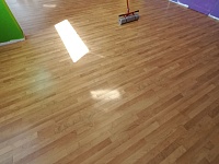 Укладка спортивного линолеума-170м2